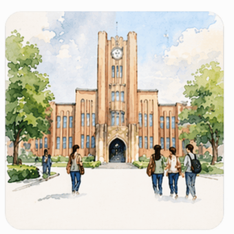 国立大学のパンフレット表紙紹介と資料請求案内