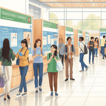 大学パンフレット表紙ギャラリーの案内